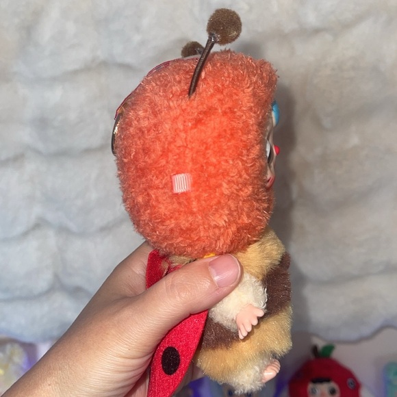 Baby three elf Cute Plush Bug Toy , or key, bag charm with Box confirmed NWT - Picture 5 of 8